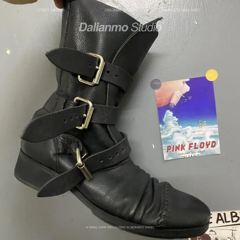 Fashion Men's Genuine Leather  - Vintage Fashion Style Men 评论和价格