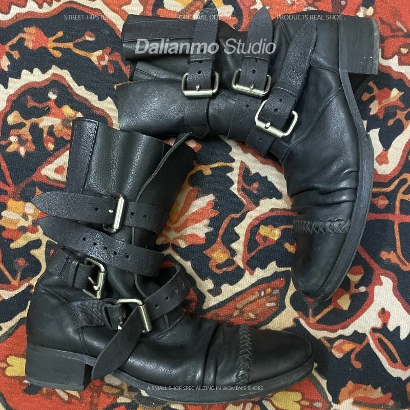 Fashion Men's Genuine Leather  - Vintage Fashion Style Men 评论和价格