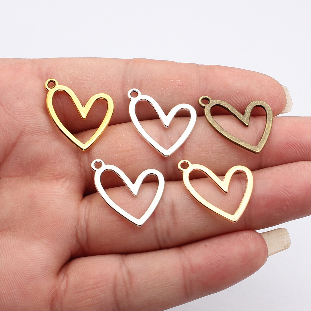 WYSIWYG 20pcs 22x20mm 5 Colors - Vintage Fashion Words 评论和价格