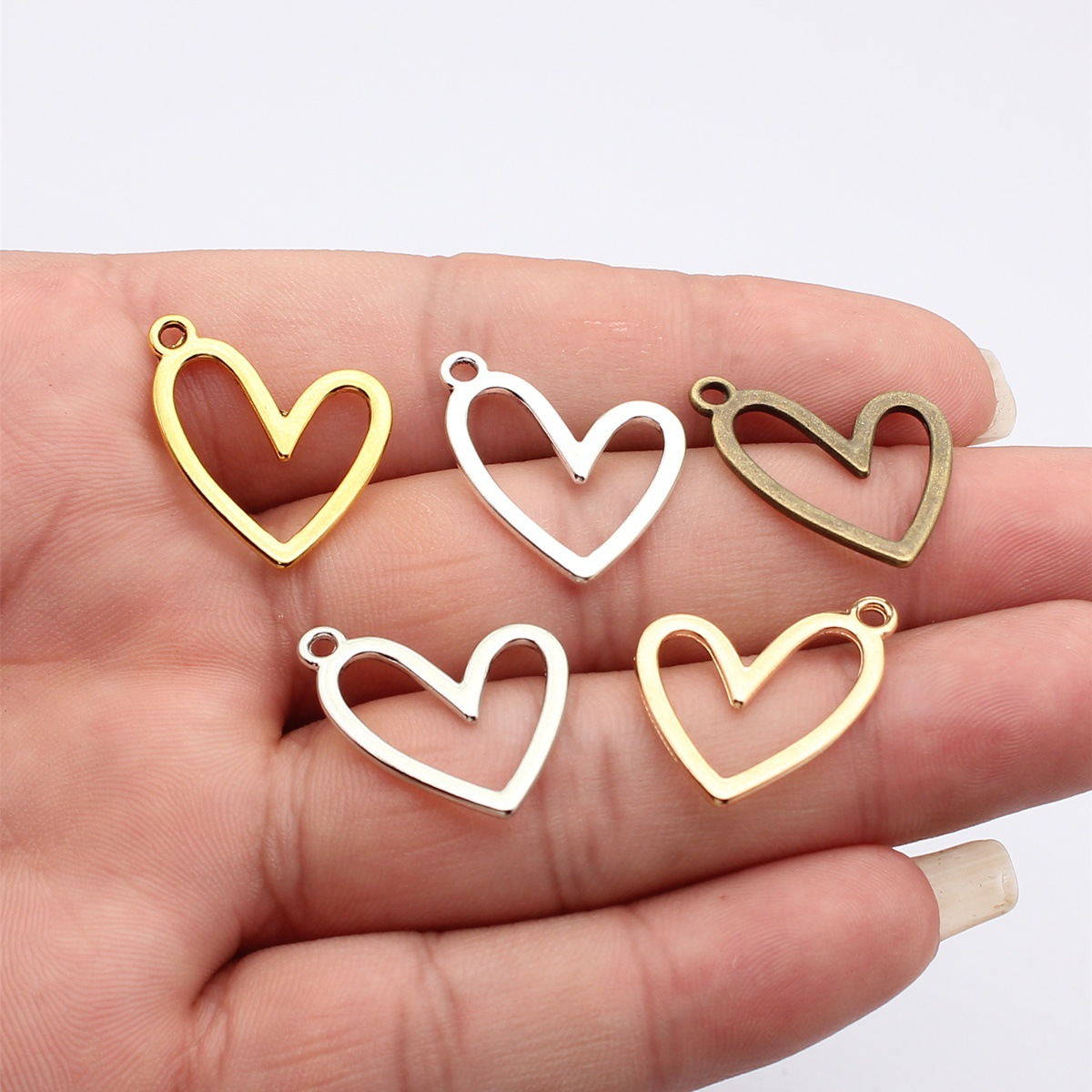 WYSIWYG 20pcs 22x20mm 5 Colors - Vintage Fashion Words 评论和价格