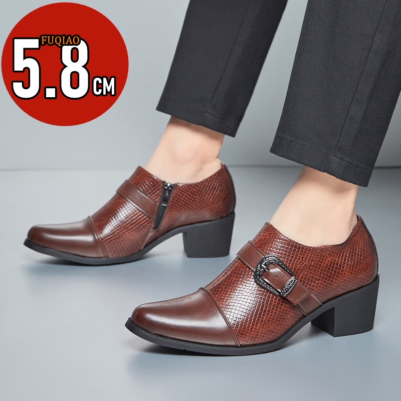 Vintage Style Men's High Heel  - Vintage Fashion Style Men 评论和价格