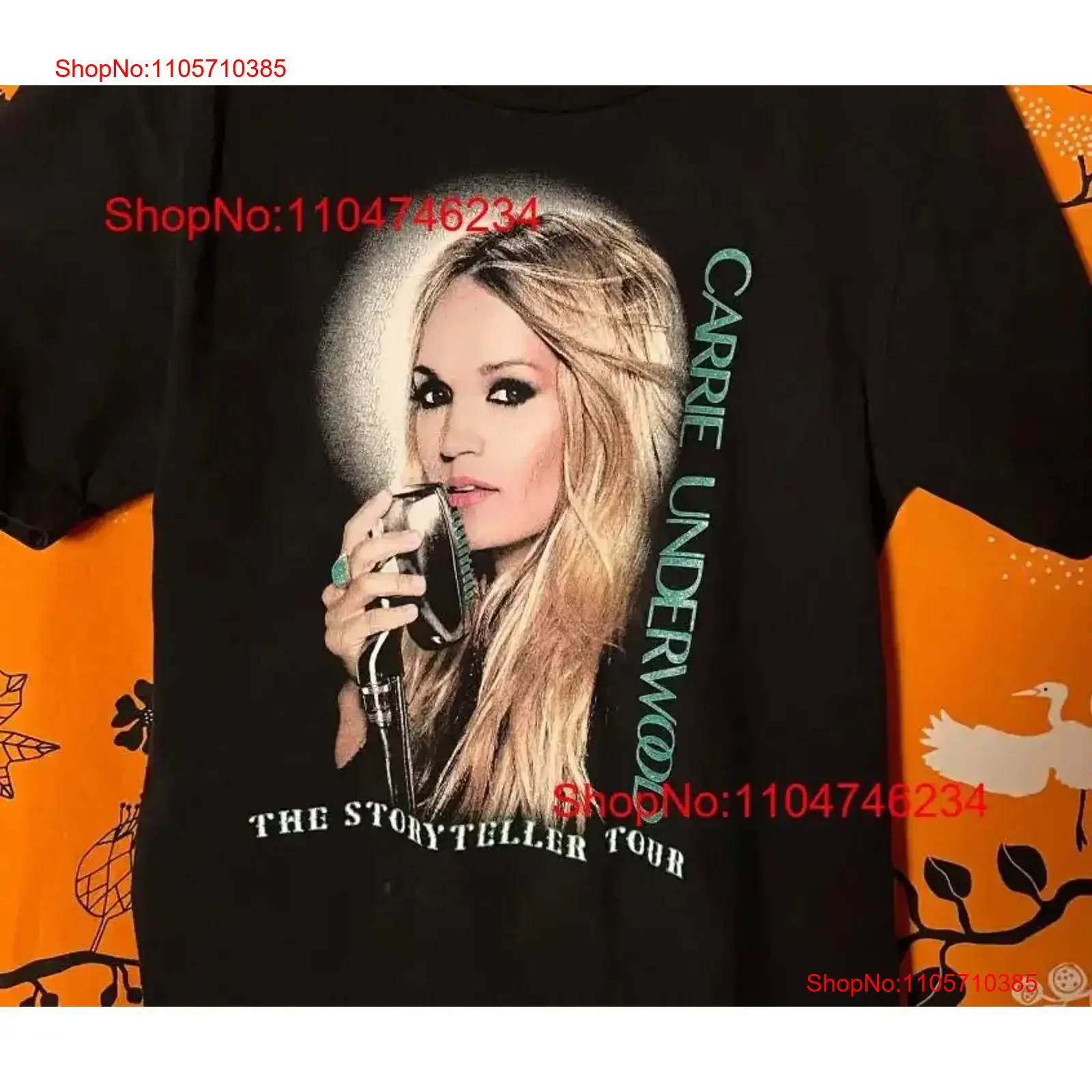 Carrie Underwood T shirt Uniqu - Thrift Vintage Fashion Usa 评论和价格