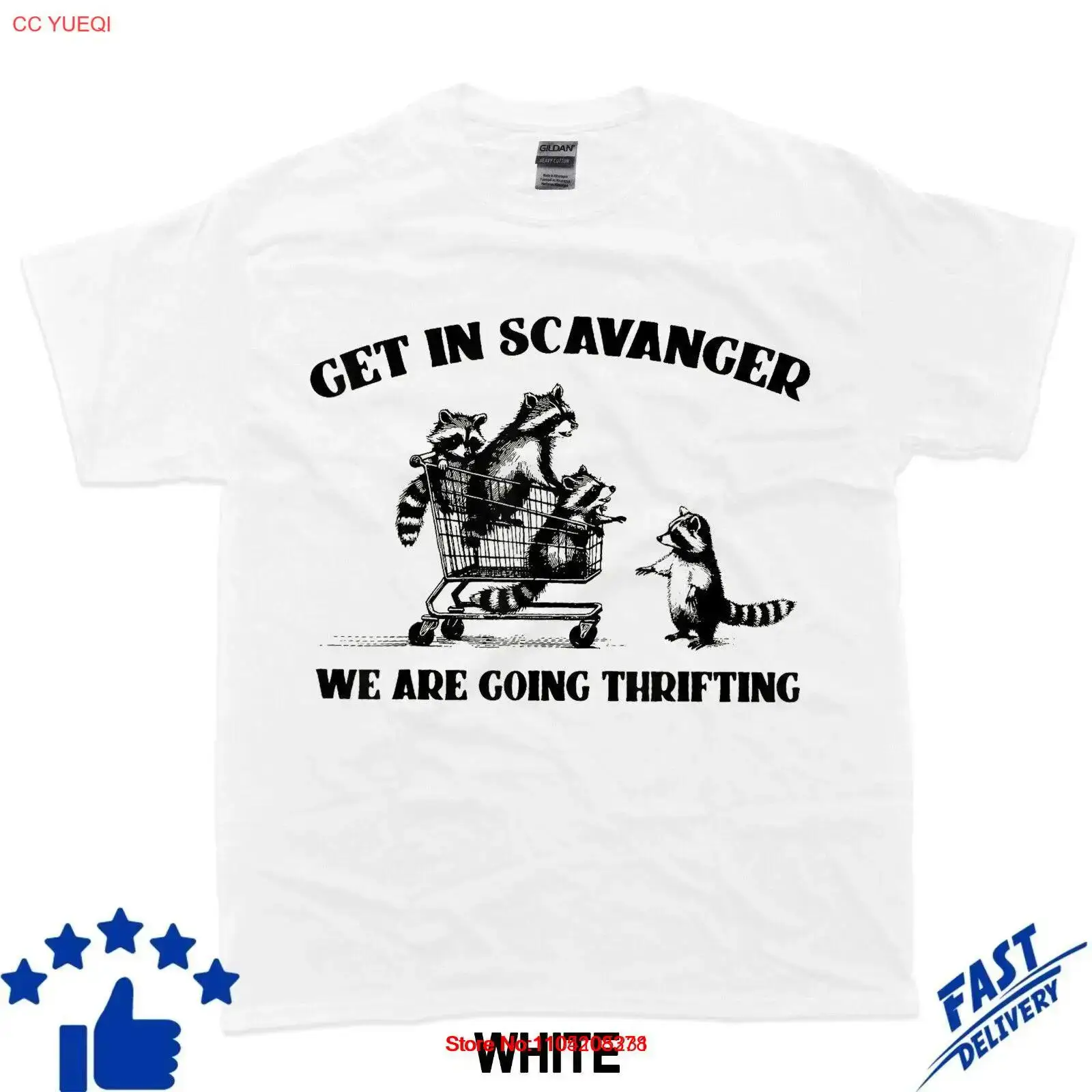 Get In Scavenger We're Going T - Thrift Vintage Fashion Usa 评论和价格