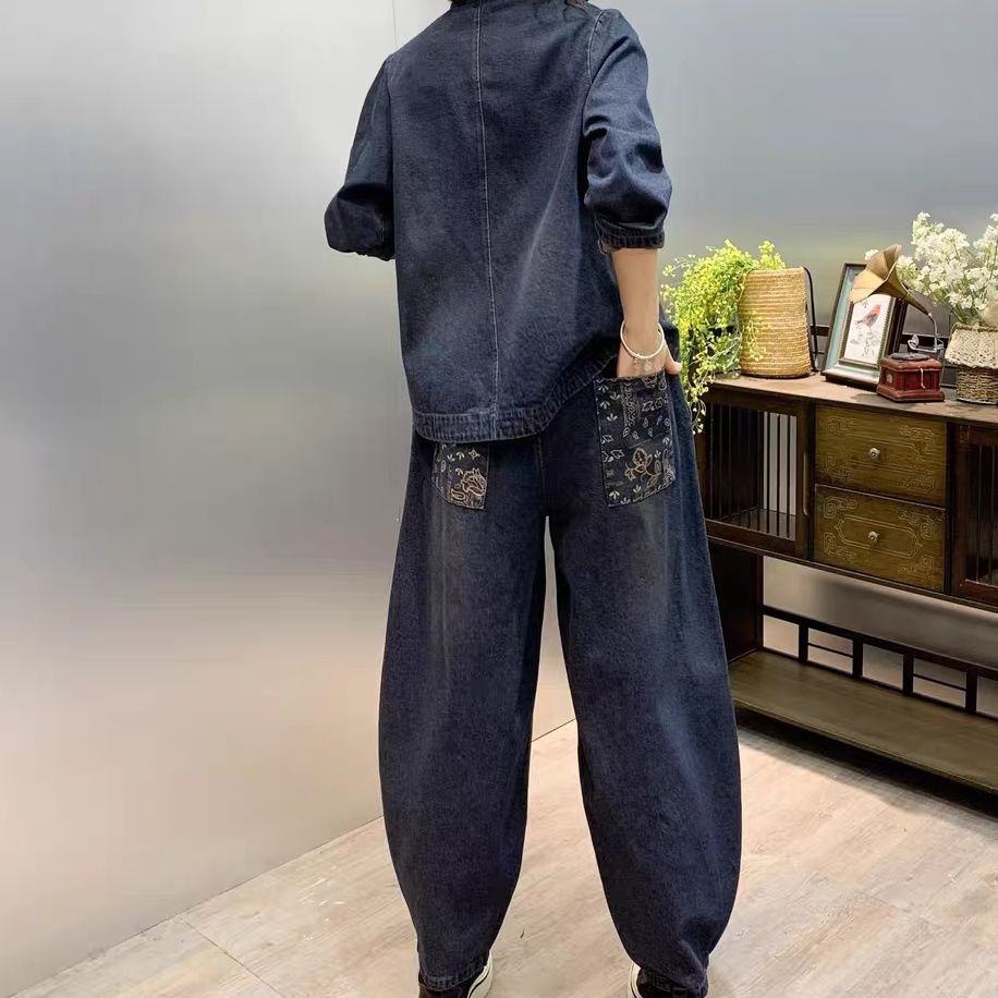 Vintage Button Loose Embroider - Vintage Fashion Ai 评论和价格