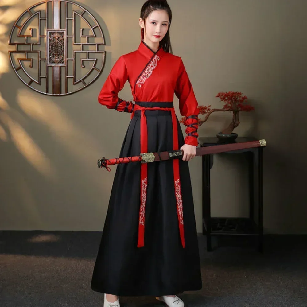 Modern Hanfu Women Top Skirt 2 - Vintage Fashion Style Men 评论和价格