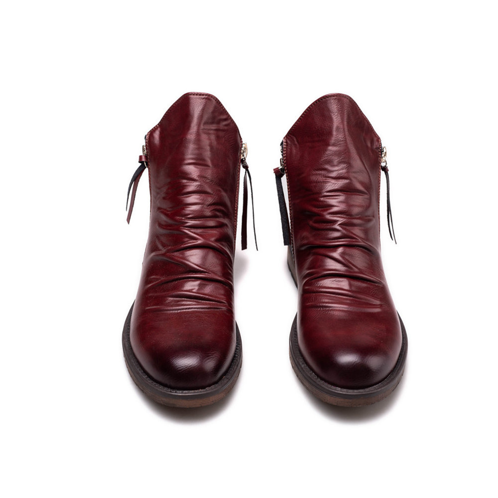 2026 Men's Genuine Leather Vin - Vintage Fashion Style Men 评论和价格
