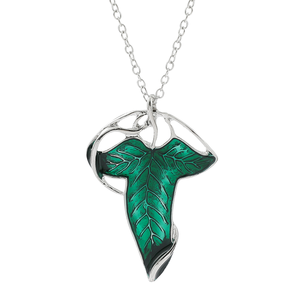 Vintage Green Leaf Pendant Nec - Vintage Fashion Ai 评论和价格