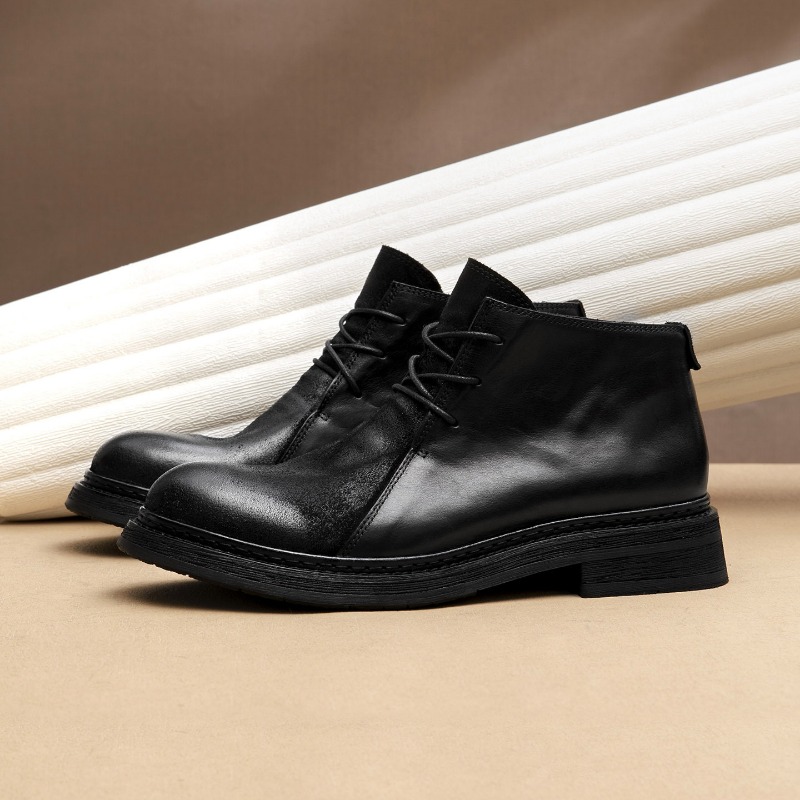 Vintage Mens Genuine Leather B - Vintage Fashion Style Men 评论和价格