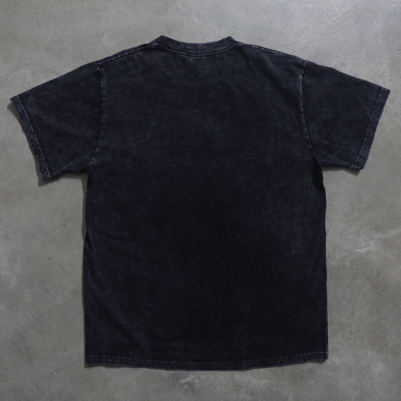 Washed out Vintage Short Sleev - Vintage Fashion Style Men 评论和价格
