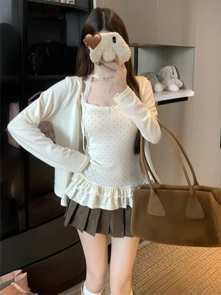 2026 Spring Vintage Blouse Sui - Retro Vintage Korean Fashion 评论和价格