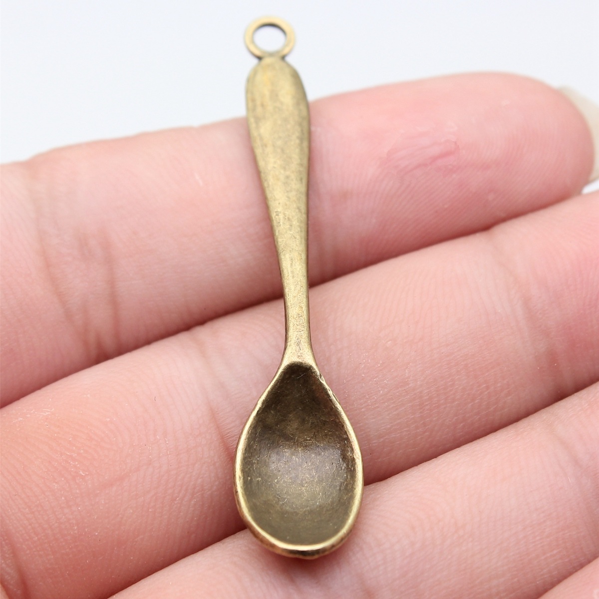10pcs 54x11mm 5 Colors Spoon C - Vintage Fashion Words 评论和价格