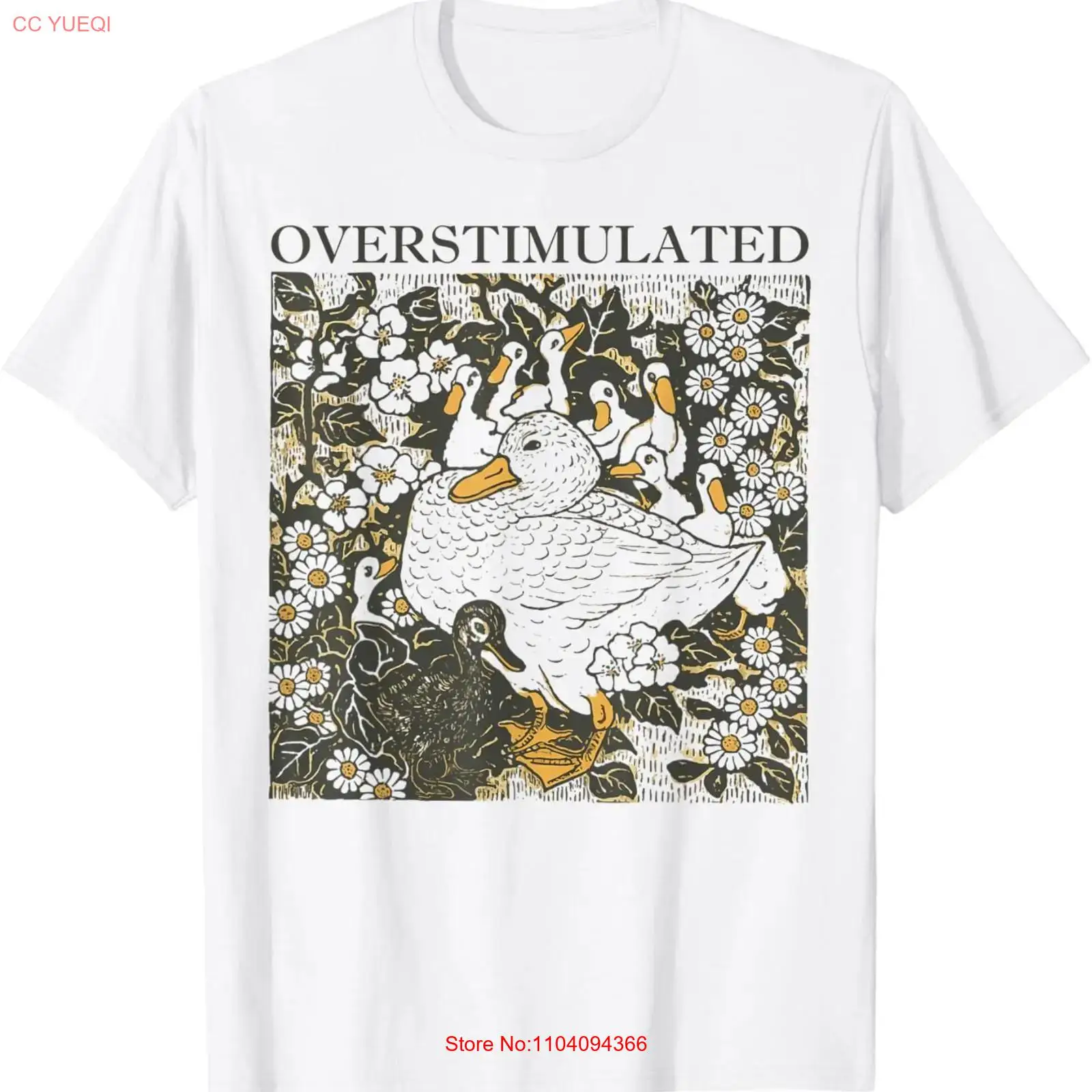 Overstimulated Duck Retro Flor - Vintage Fashion Style Men 评论和价格