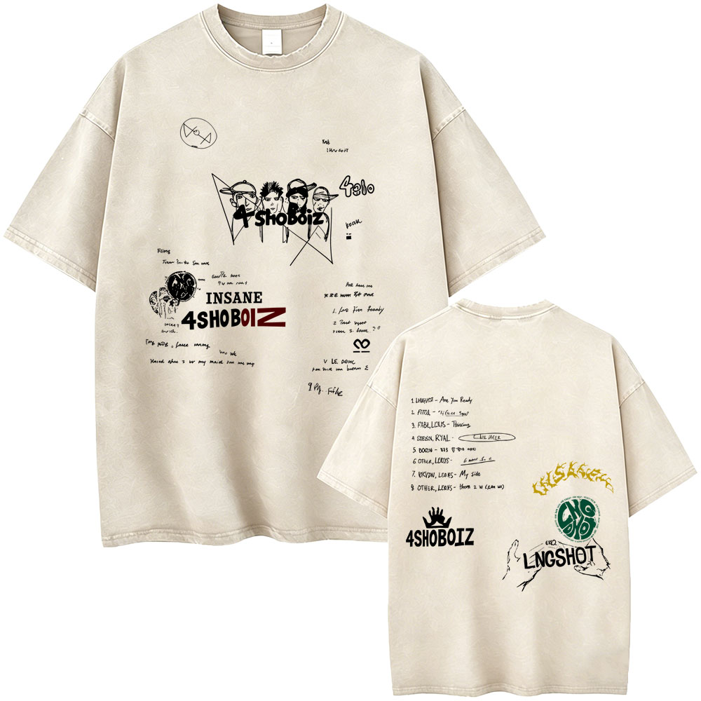 Washed Vintage Korean Band Lng - Vintage Fashion Trends 2026 评论和价格