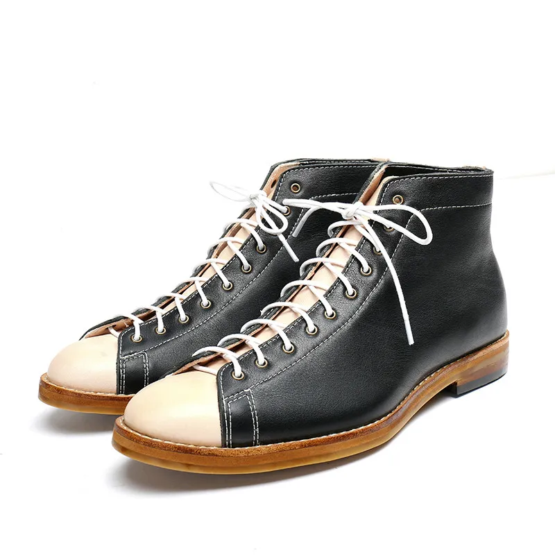 High-tooling Boots Men's Goody - Vintage Fashion Style Men 评论和价格