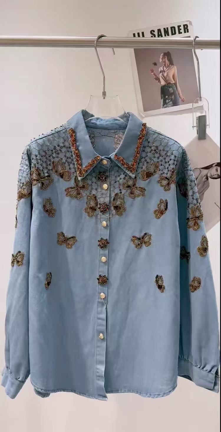 Luxury Style Denim Jacket For  - Vintage Fashion Trends 2026 评论和价格