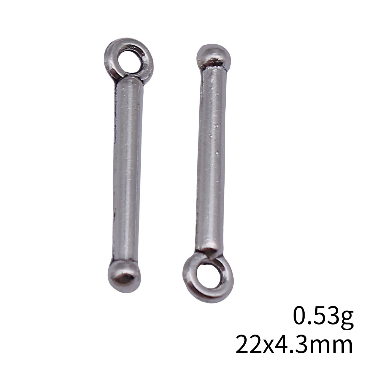 80pcs 22x4.3mm(0.87x0.17inch)  - Vintage Fashion Words 评论和价格