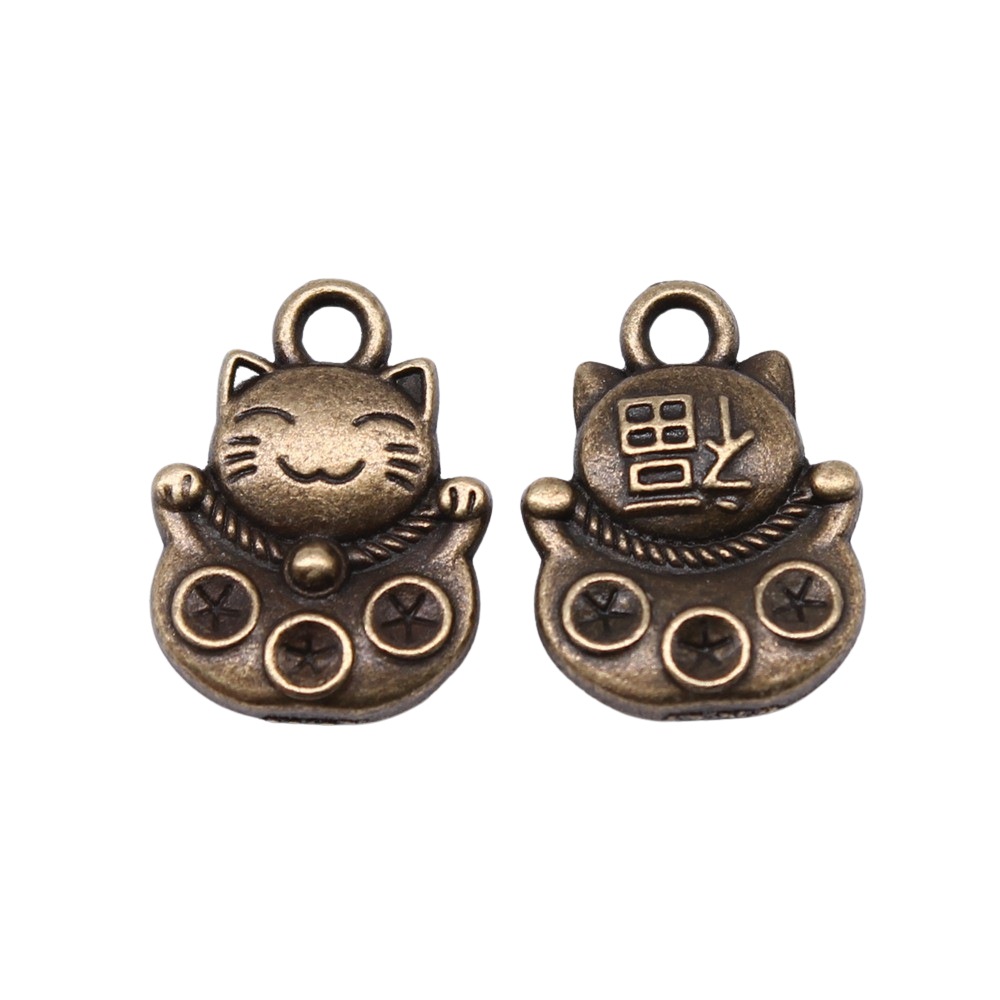 10pcs 15x11mm 3 Colors Antique - Vintage Fashion Words 评论和价格